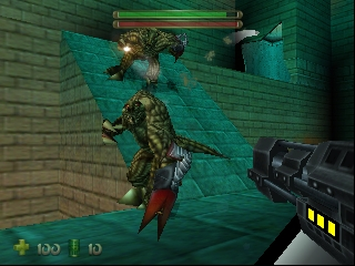 Turok 2 - Seeds of Evil (USA) In game screenshot